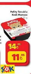 PAFİTY TAVUKLU KEDİ MAMASI 75 G